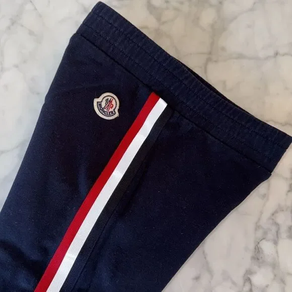 Moncler Blue and Red Joggers with Sleek Design 2Y - Picture 2 of 7